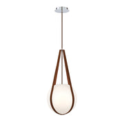 Eurofase - 35990-017 - One Light Pendant - Rosemount - Chrome-Wh