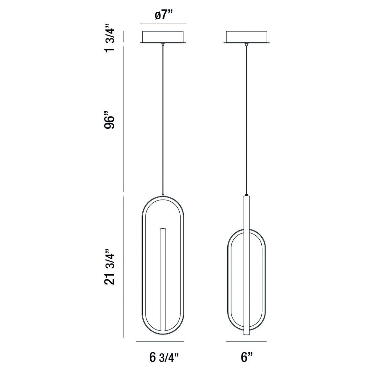 Eurofase - 37038-021 - LED Pendant - Demark - Gold