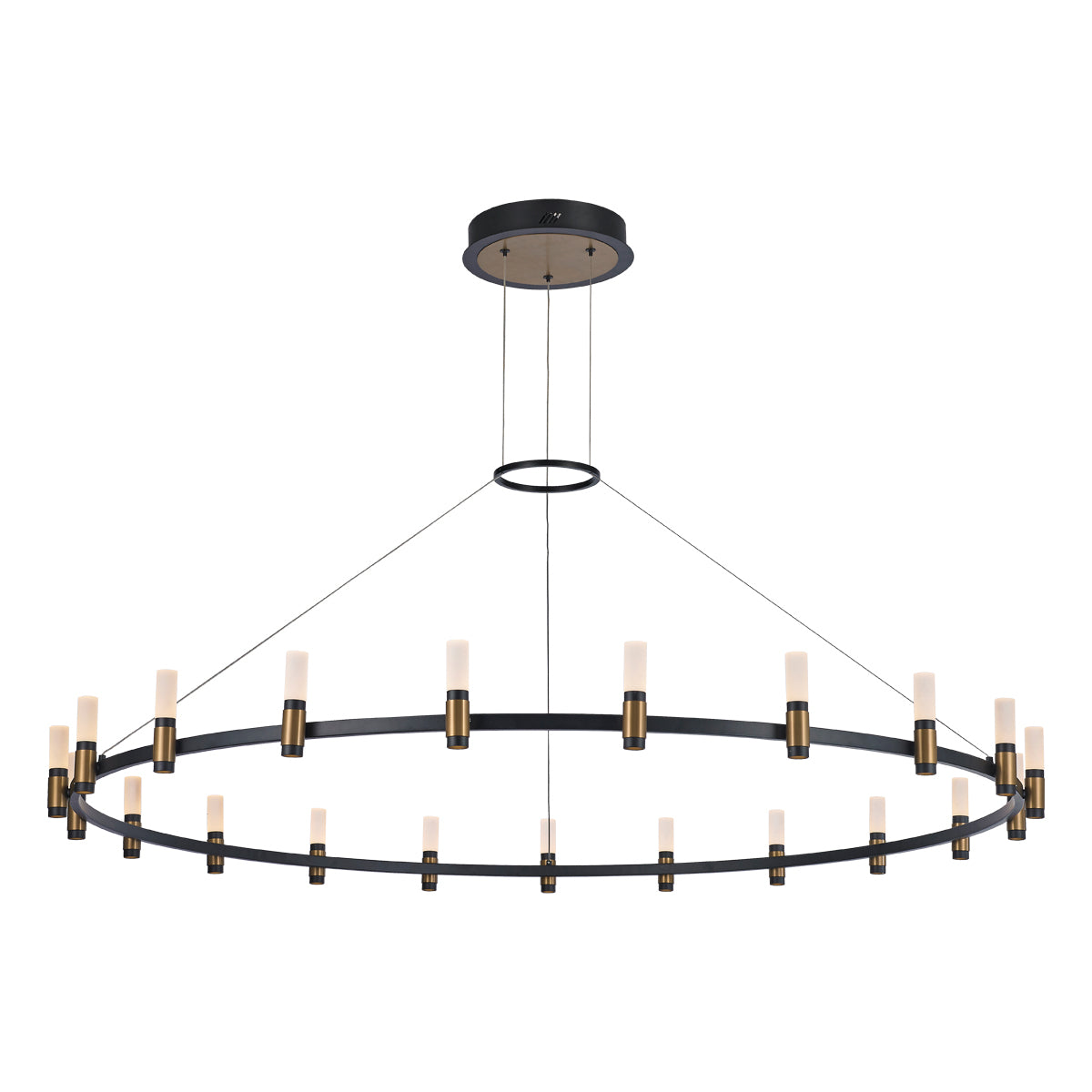 Eurofase - 37045-012 - LED Chandelier - Albany - Brass-Black