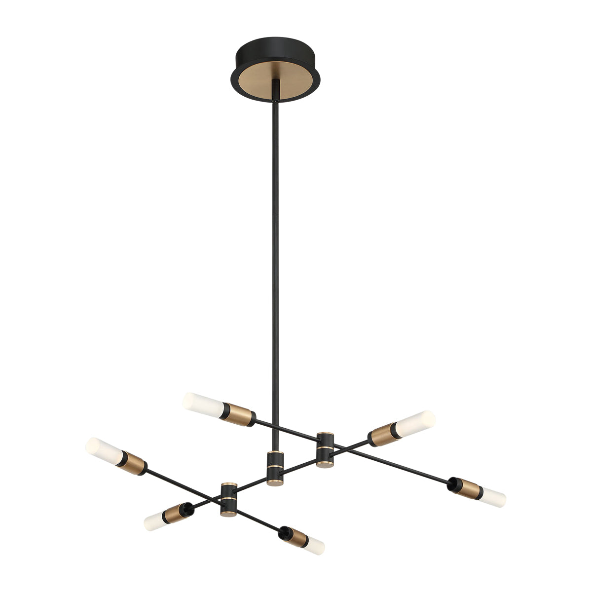 Eurofase - 37050-016 - LED Chandelier - Albany - Brass-Black
