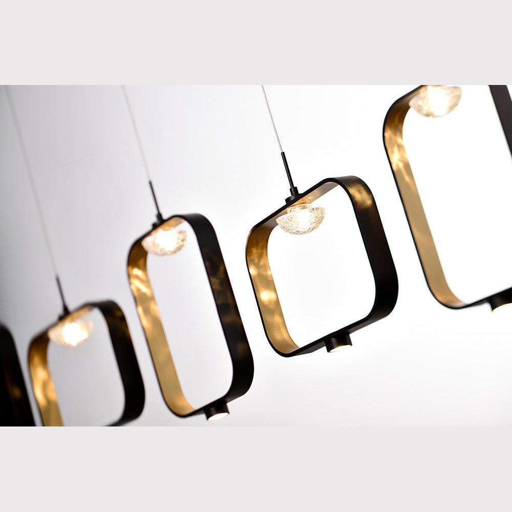 Eurofase - 37078-010 - LED Chandelier - Dagmar - Black