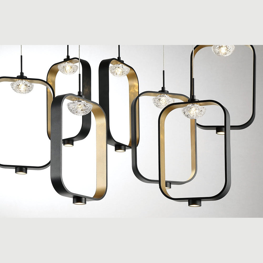 Eurofase - 37079-017 - LED Chandelier - Dagmar - Gold-Black
