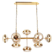 Eurofase - 37089-016 - Ten Light Chandelier - Nottingham - Brass