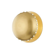 Hudson Valley - 2816-AGB - One Light Semi Flush Mount - Nash - Aged Brass