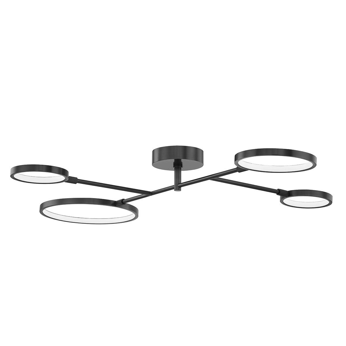 Hudson Valley - 4104-OB - LED Semi Flush Mount - Saturn - Old Bronze