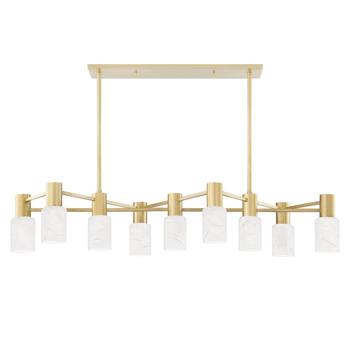 Hudson Valley - 4248-AGB - LED Island Pendant - Centerport - Aged Brass