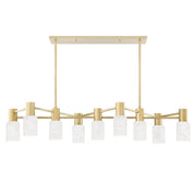 Hudson Valley - 4248-AGB - LED Island Pendant - Centerport - Aged Brass