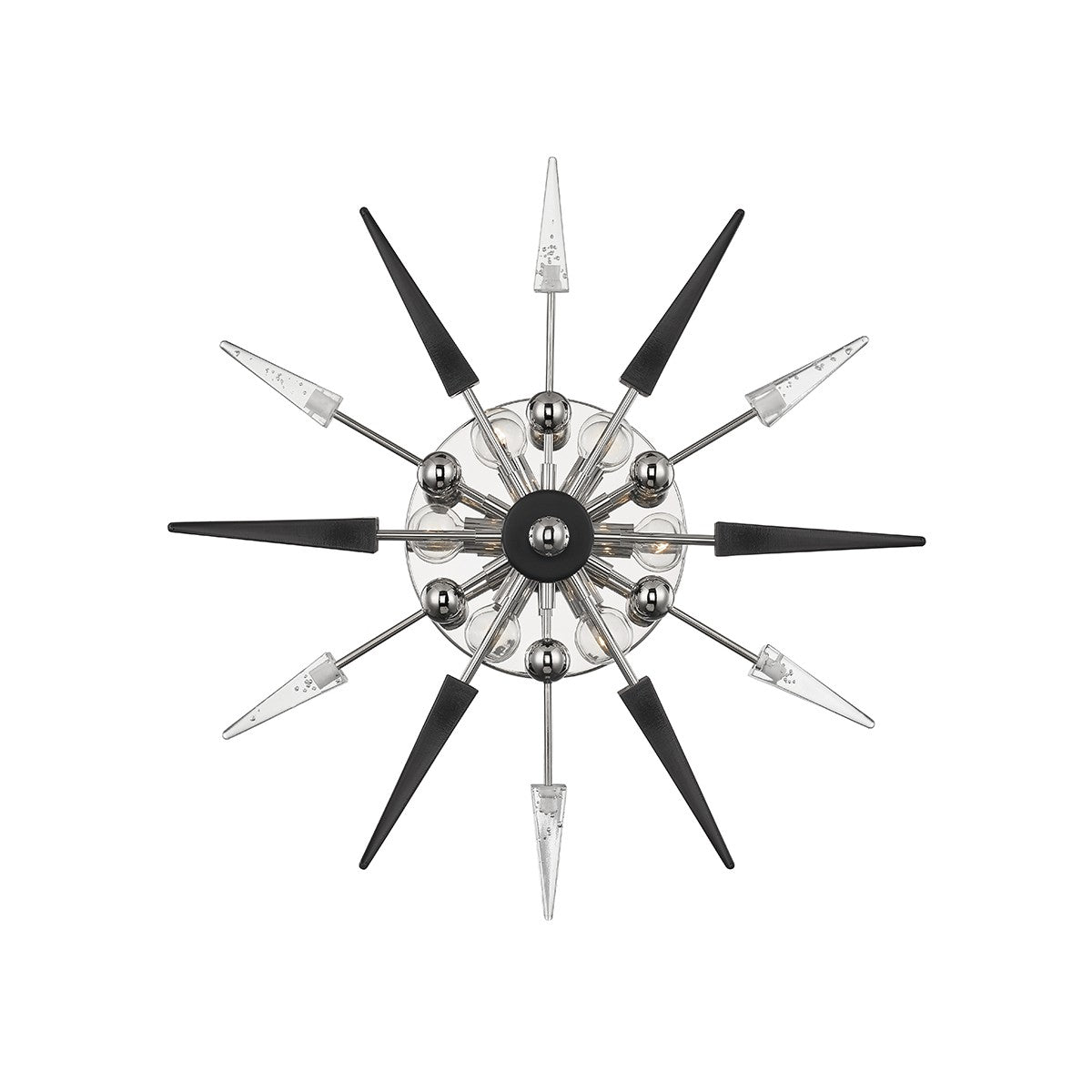 Hudson Valley - 9024-PN - Six Light Wall Sconce - Sparta - Polished Nickel