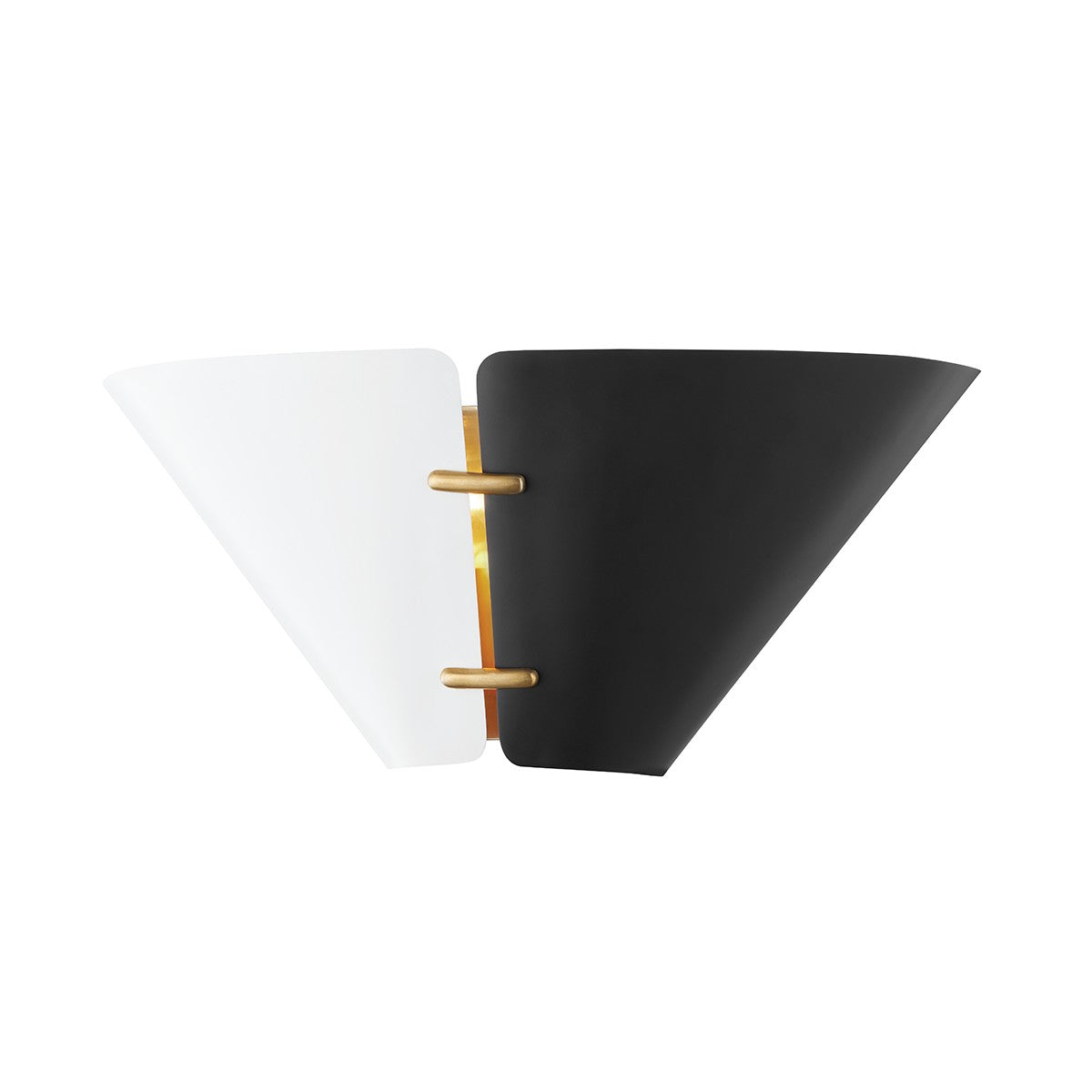 Hudson Valley - KBS1352102S-AGB - Two Light Wall Sconce - Split - Aged Brass