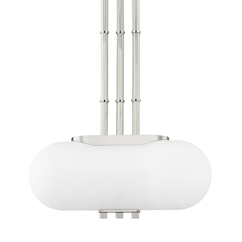 Hudson Valley - KBS1356701C-BN - Two Light Pendant - Palisade - Burnished Nickel