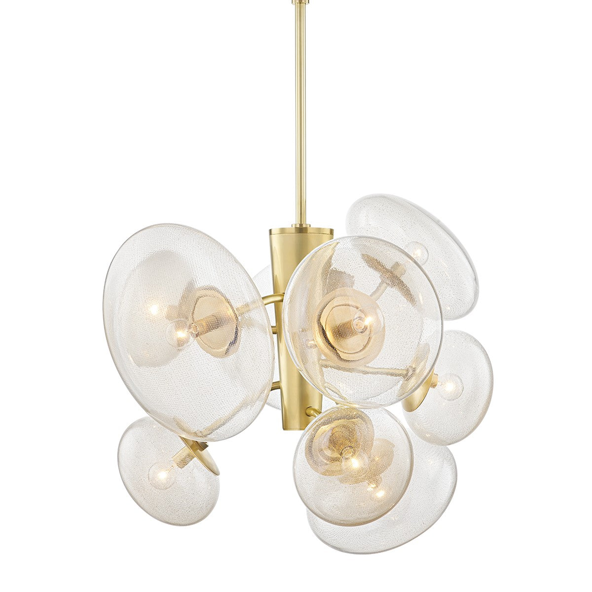 Hudson Valley - KBS1471809-AGB - Nine Light Chandelier - Opera - Aged Brass