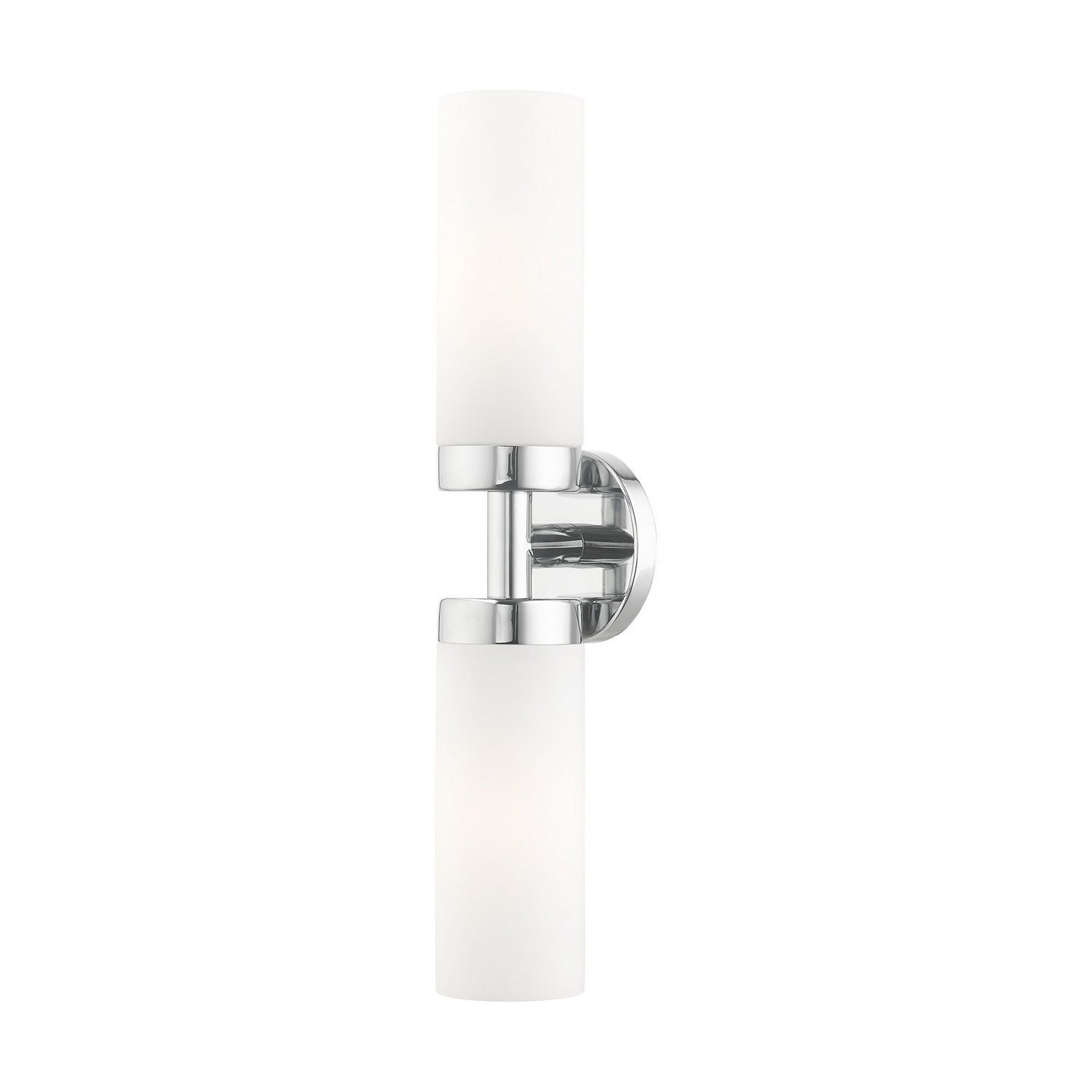 Livex Lighting - 15072-05 - Two Light Vanity - Aero - Polished Chrome