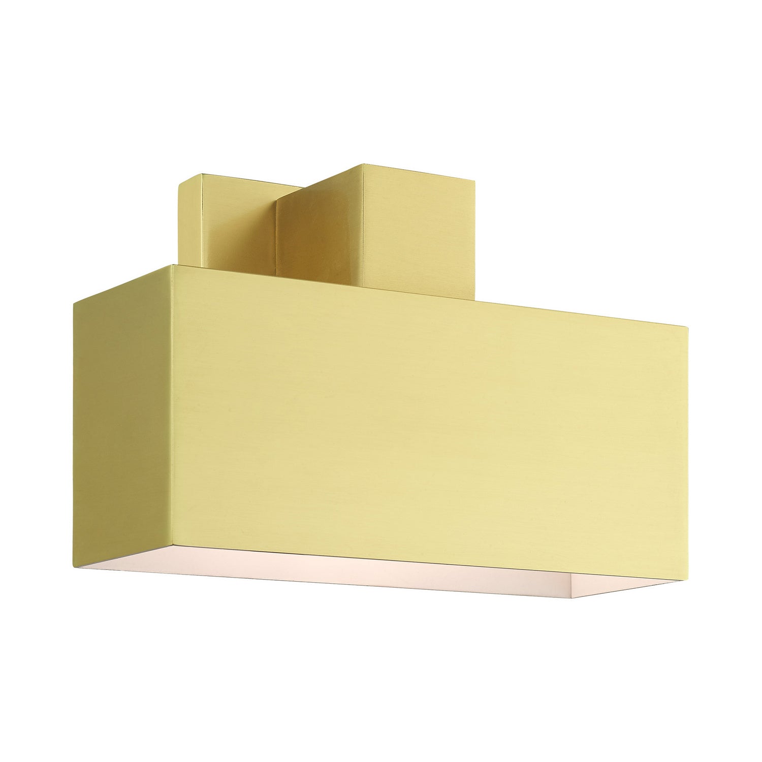 Livex Lighting - 22423-12 - One Light Outdoor Wall Sconce - Lynx - Satin Brass