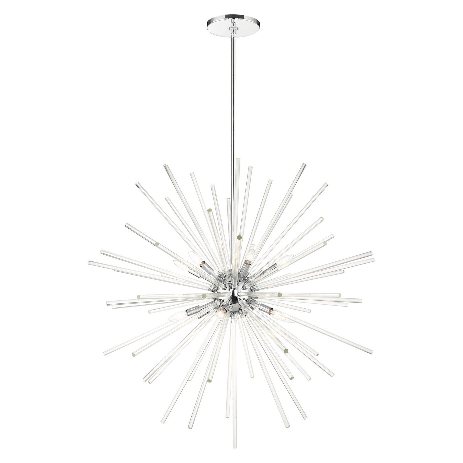 Livex Lighting - 41259-05 - 12 Light Foyer Pendant - Utopia - Polished Chrome