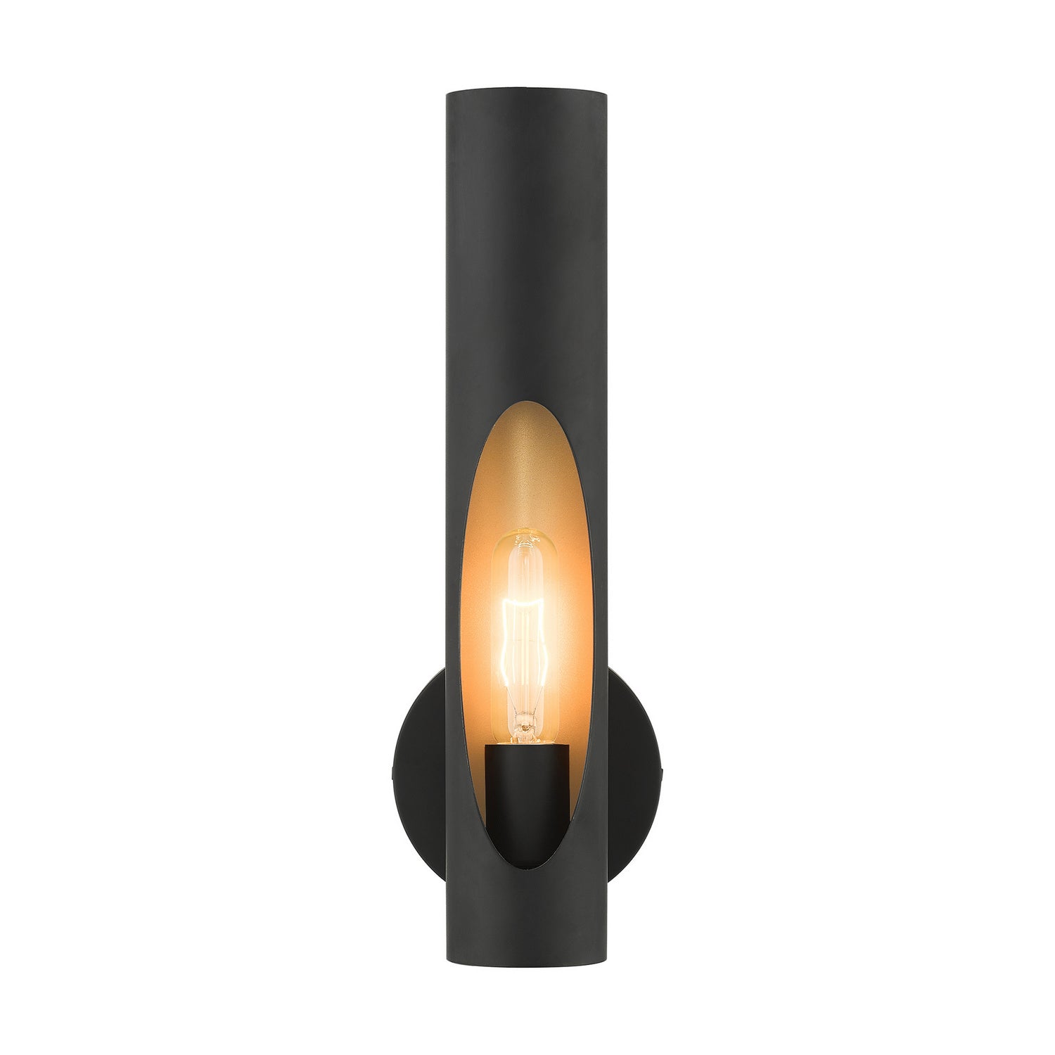 Livex Lighting - 45891-04 - One Light Wall Sconce - Novato - Black