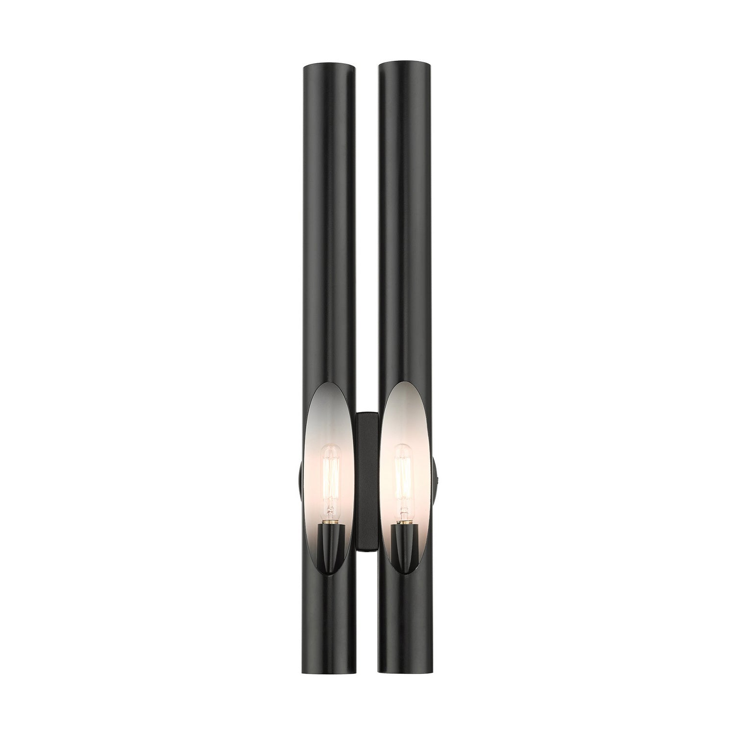 Livex Lighting - 45912-68 - Two Light Wall Sconce - Acra - Shiny Black