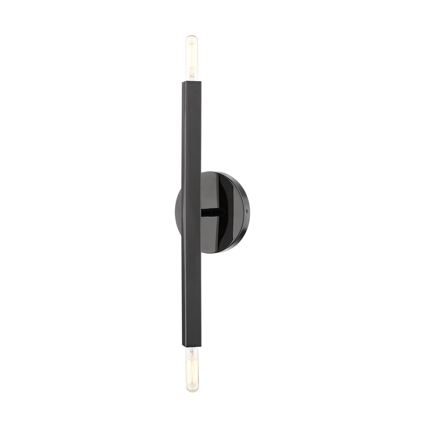Livex Lighting - 46981-46 - Two Light Wall Sconce - Monaco - Black Chrome