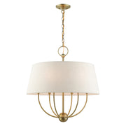 Livex Lighting - 49446-01 - Six Light Chandelier - Cartwright - Antique Brass