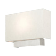 Livex Lighting - 49801-91 - One Light Wall Sconce - ADA Wall Sconces - Brushed Nickel