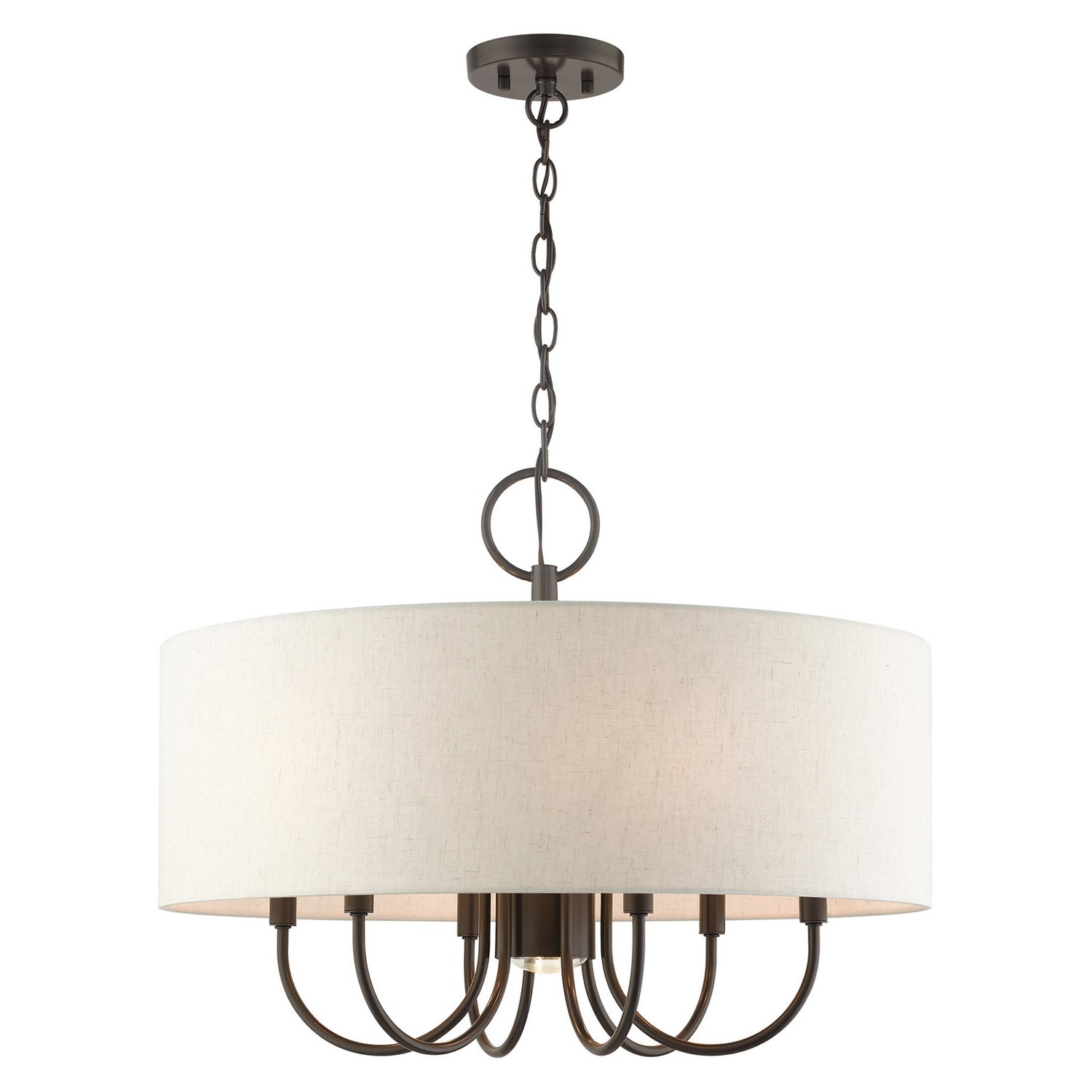 Livex Lighting - 49806-92 - Seven Light Chandelier - Blossom - English Bronze
