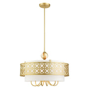 Livex Lighting - 49866-33 - Seven Light Chandelier - Calinda - Soft Gold