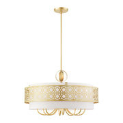 Livex Lighting - 49867-33 - Nine Light Chandelier - Calinda - Soft Gold