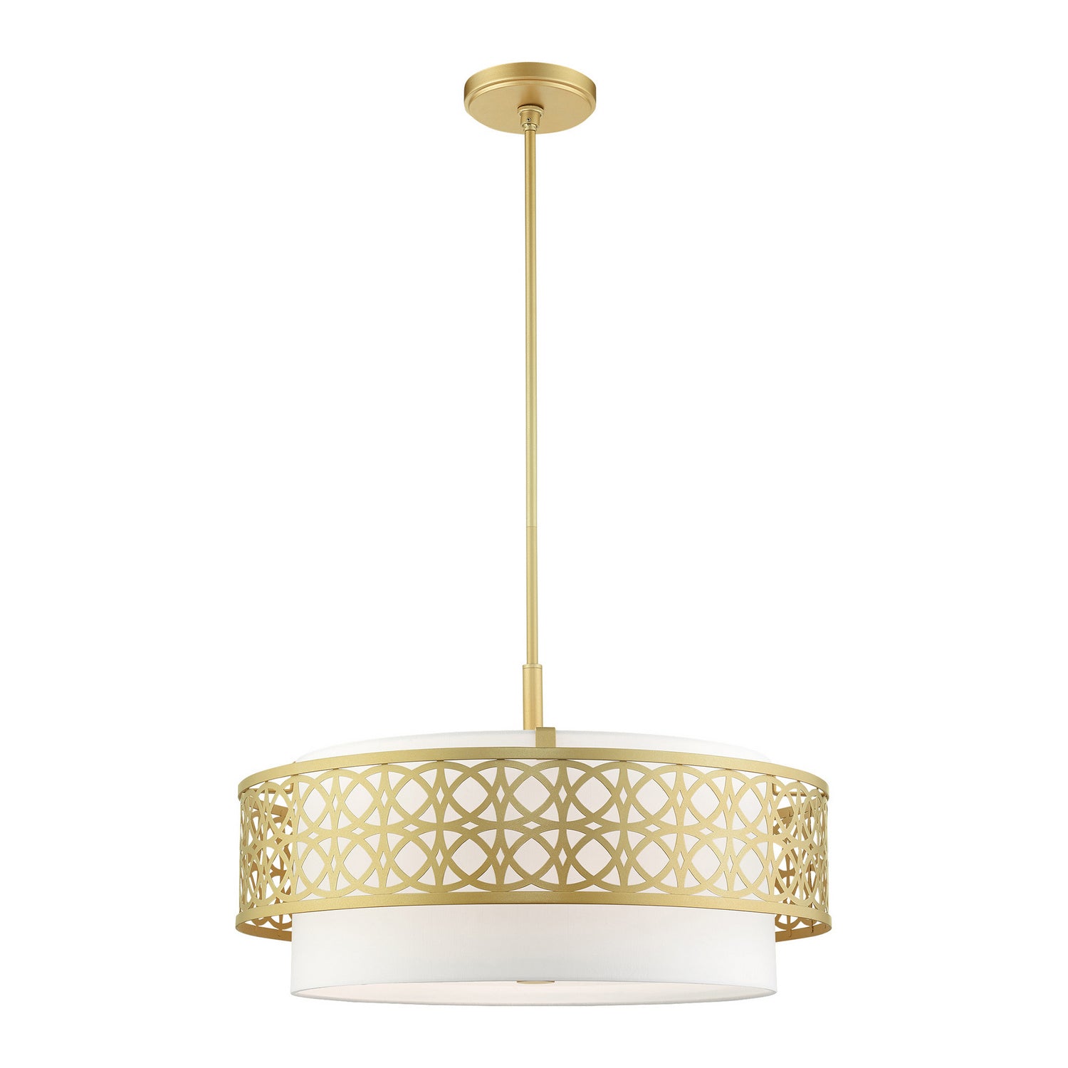 Livex Lighting - 49870-33 - Five Light Chandelier - Calinda - Soft Gold