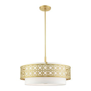 Livex Lighting - 49870-33 - Five Light Chandelier - Calinda - Soft Gold
