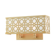Livex Lighting - 49877-33 - Two Light Wall Sconce - Calinda - Soft Gold