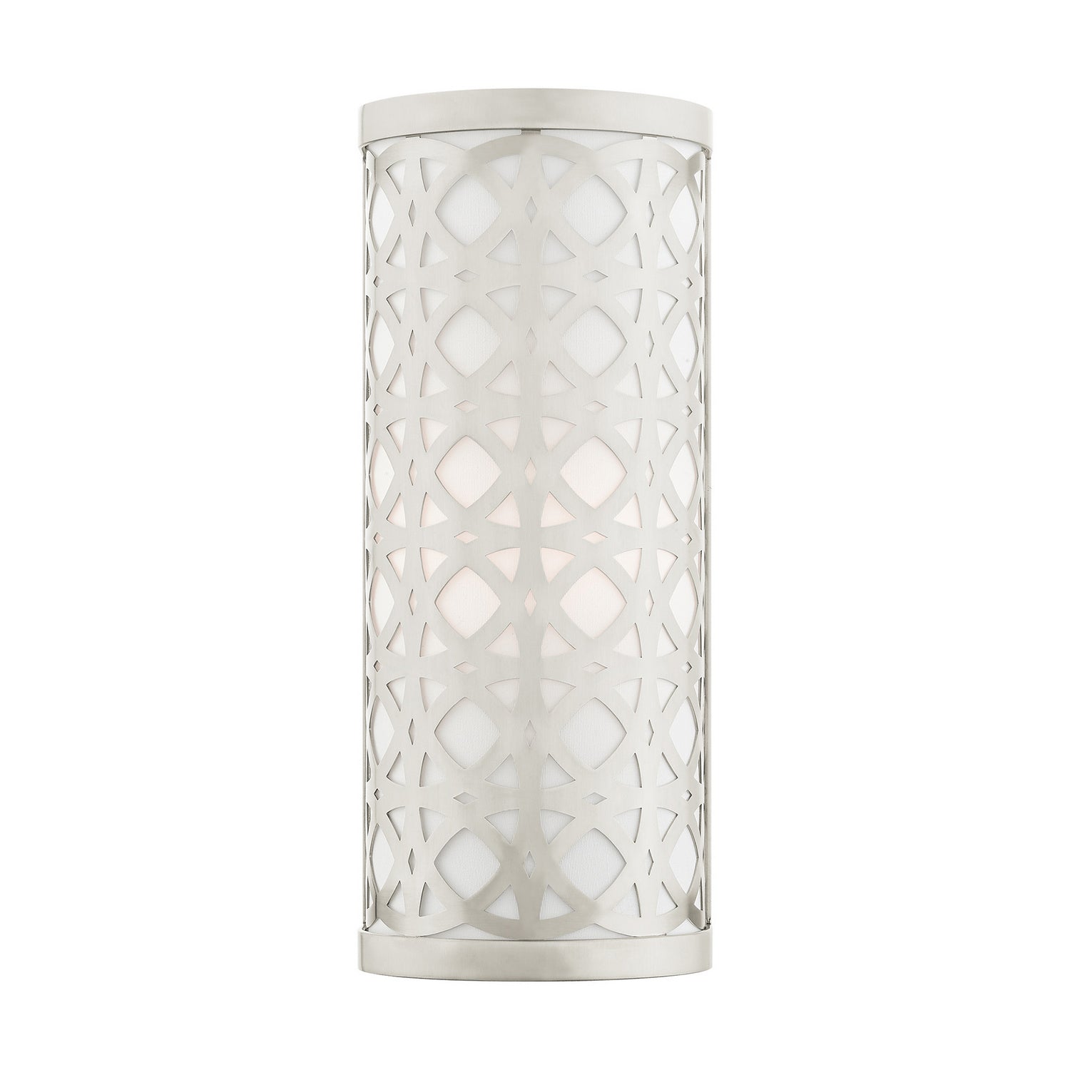 Livex Lighting - 49878-91 - One Light Wall Sconce - Calinda - Brushed Nickel