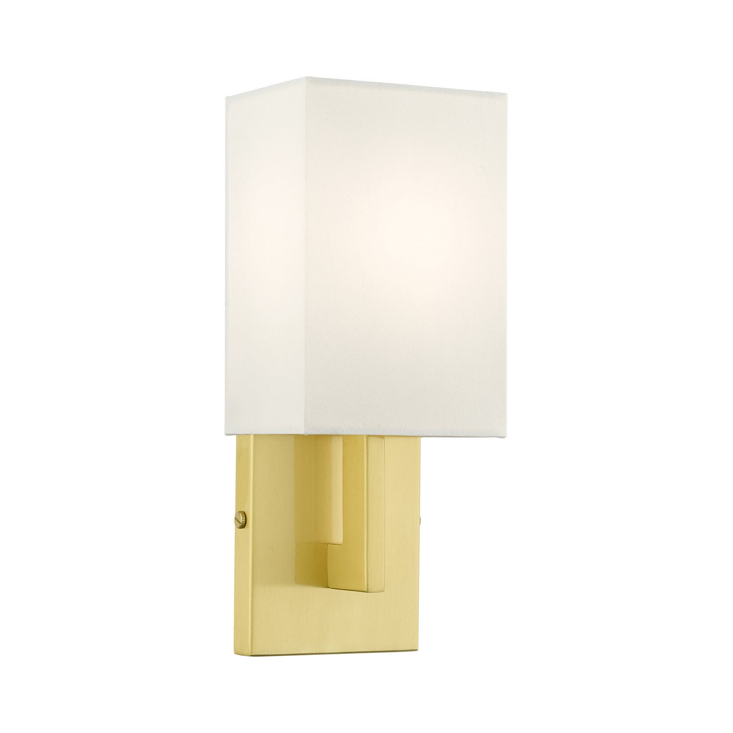 Livex Lighting - 51101-12 - One Light Wall Sconce - ADA Wall Sconces - Satin Brass