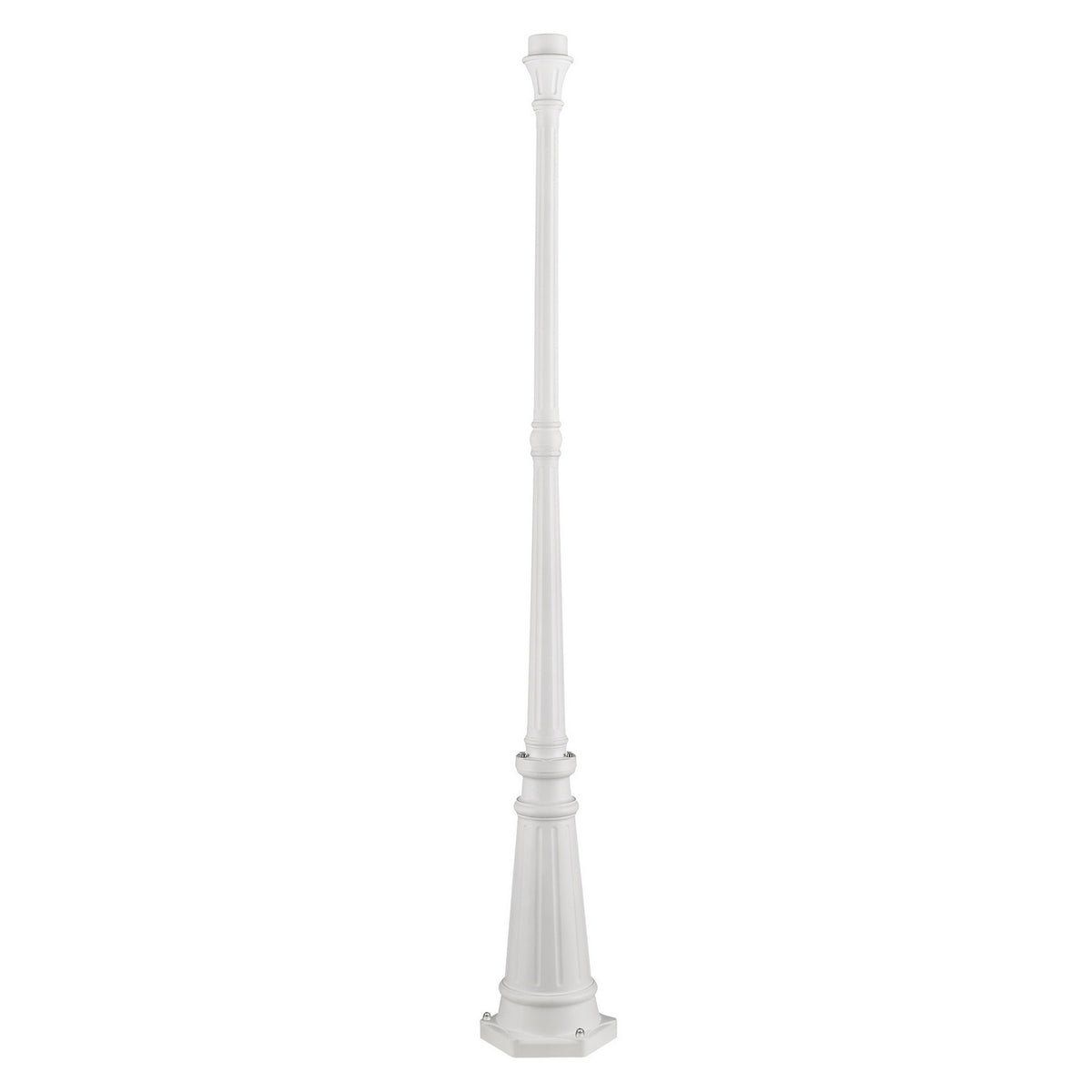 Livex Lighting - 7709-13 - Lamp Post - Outdoor Cast Aluminum Posts - Textured White