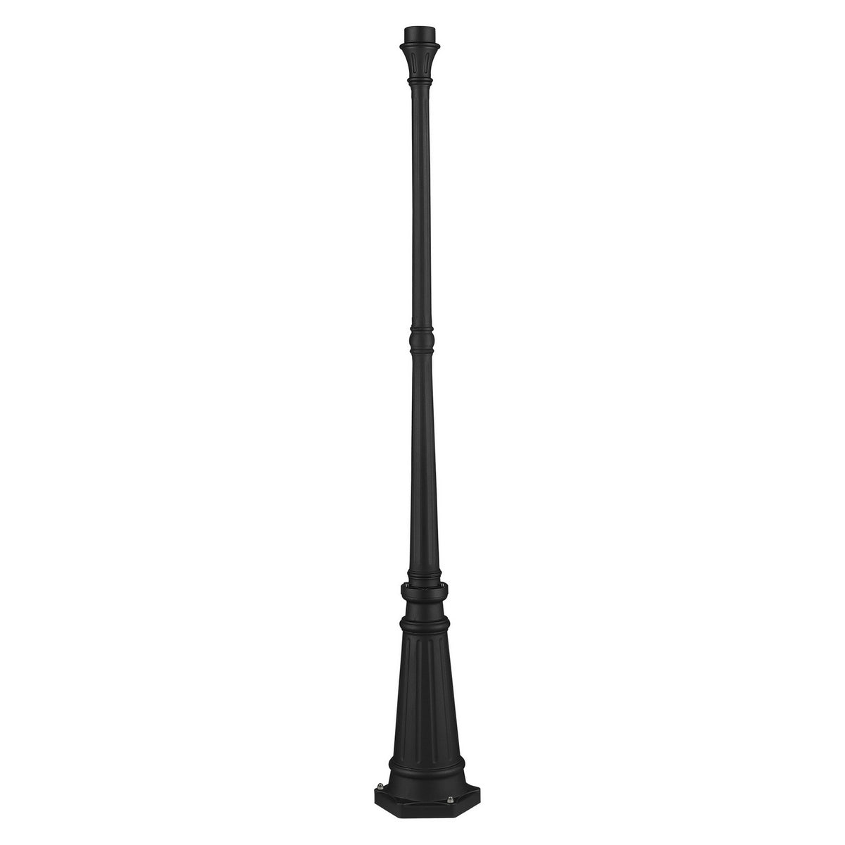 Livex Lighting - 7709-14 - Lamp Post - Outdoor Cast Aluminum Posts - Textured Black