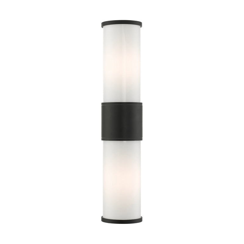 Livex Lighting - 79324-14 - Two Light Outdoor Wall Lantern - Norfolk - Textured Black