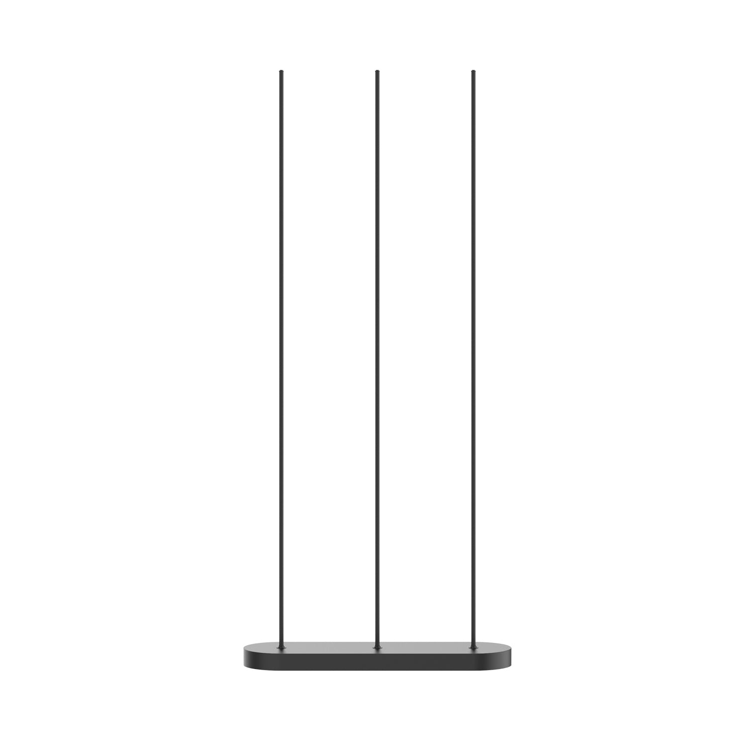 Kuzco Lighting - FL46948-BK - LED Floor Lamp - Reeds - Black|White