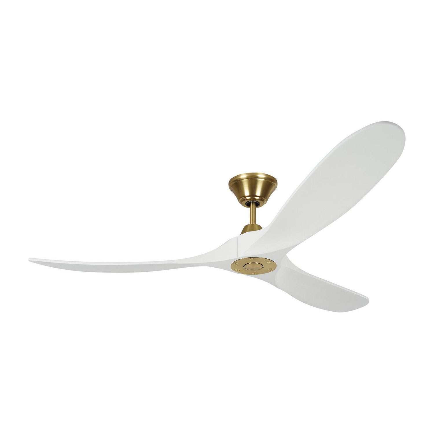Visual Comfort Fan - 3MAVR60RZWBBS - 60"Ceiling Fan - Maverick - Burnished Brass