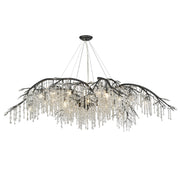 Golden - 9903-24 BI - 24 Light Chandelier - Autumn Twilight - Black Iron