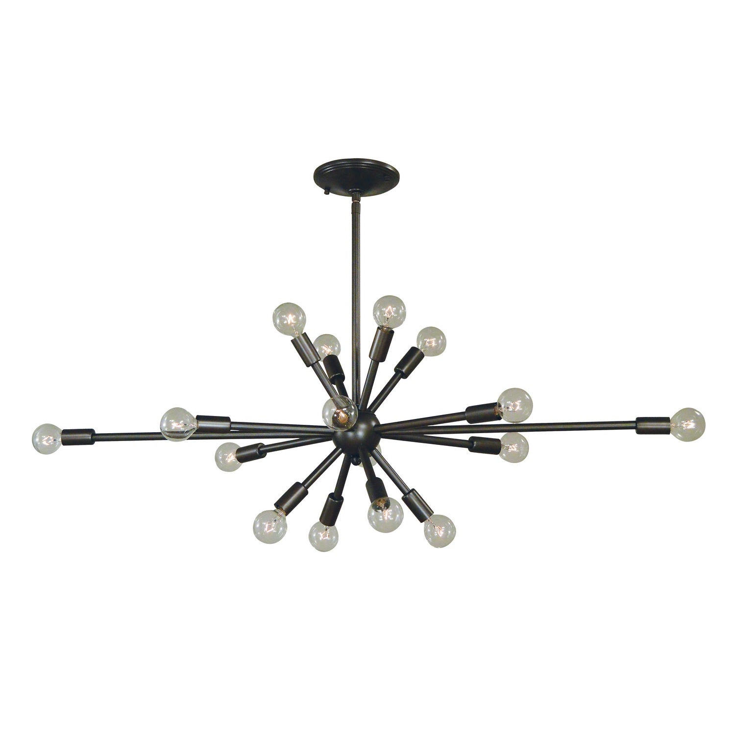 Framburg - 4392 MB - 16 Light Chandelier - Simone - Mahogany Bronze