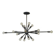 Framburg - 4392 MB - 16 Light Chandelier - Simone - Mahogany Bronze