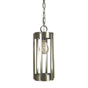 Framburg - 4661 SP/PN - One Light Pendant - Pantheon - Satin Pewter w/Polished Nickel