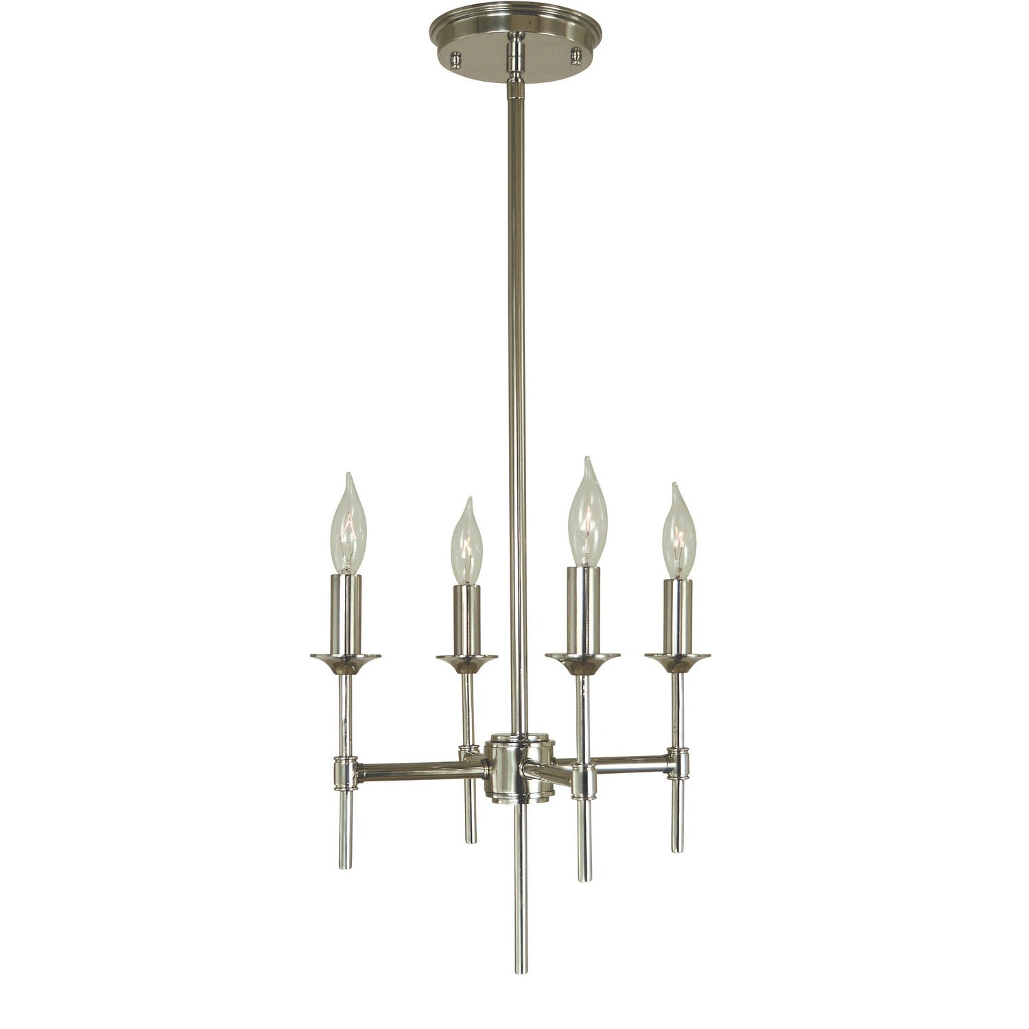 Framburg - 4694 PN - Four Light Chandelier - Chandler - Polished Nickel