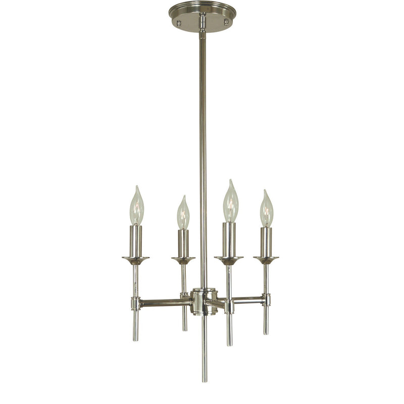 Framburg - 4694 PN - Four Light Chandelier - Chandler - Polished Nickel
