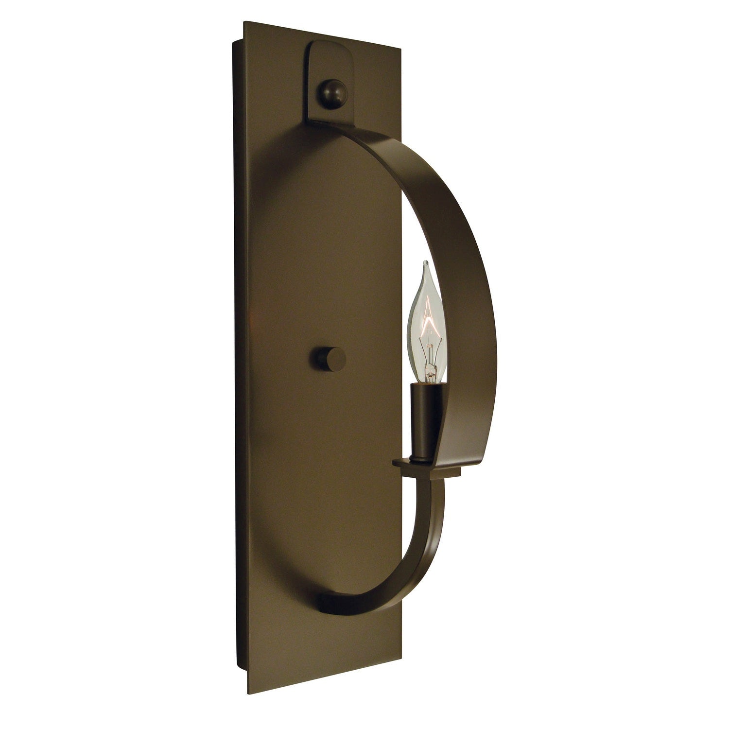 Framburg - 4721 MB - One Light Wall Sconce - Luna - Mahogany Bronze
