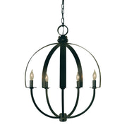 Framburg - 4725 AB - Five Light Chandelier - Luna - Antique Brass