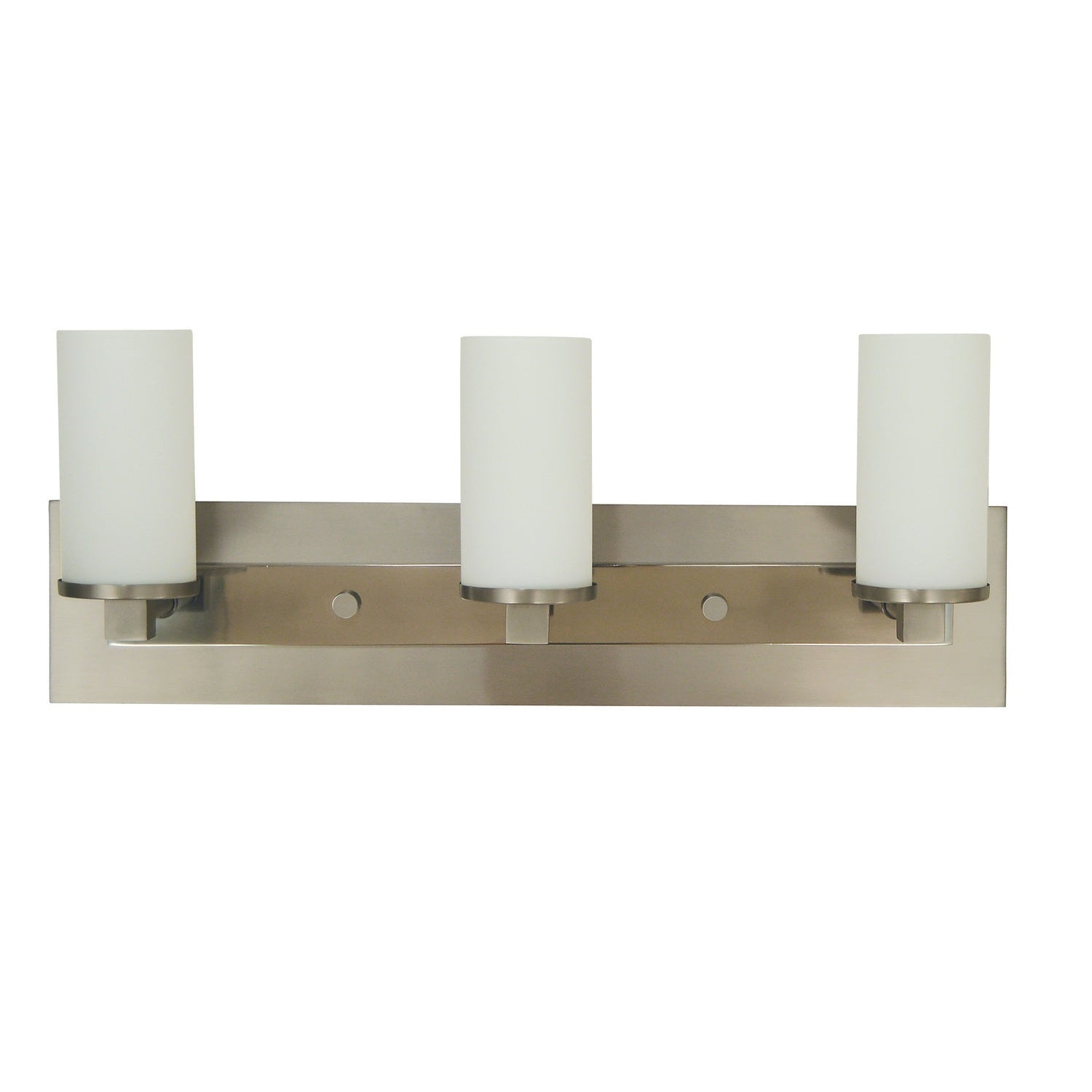 Framburg - 4733 SP/PN - Three Light Wall Sconce - Mercer - Satin Pewter w/Polished Nickel