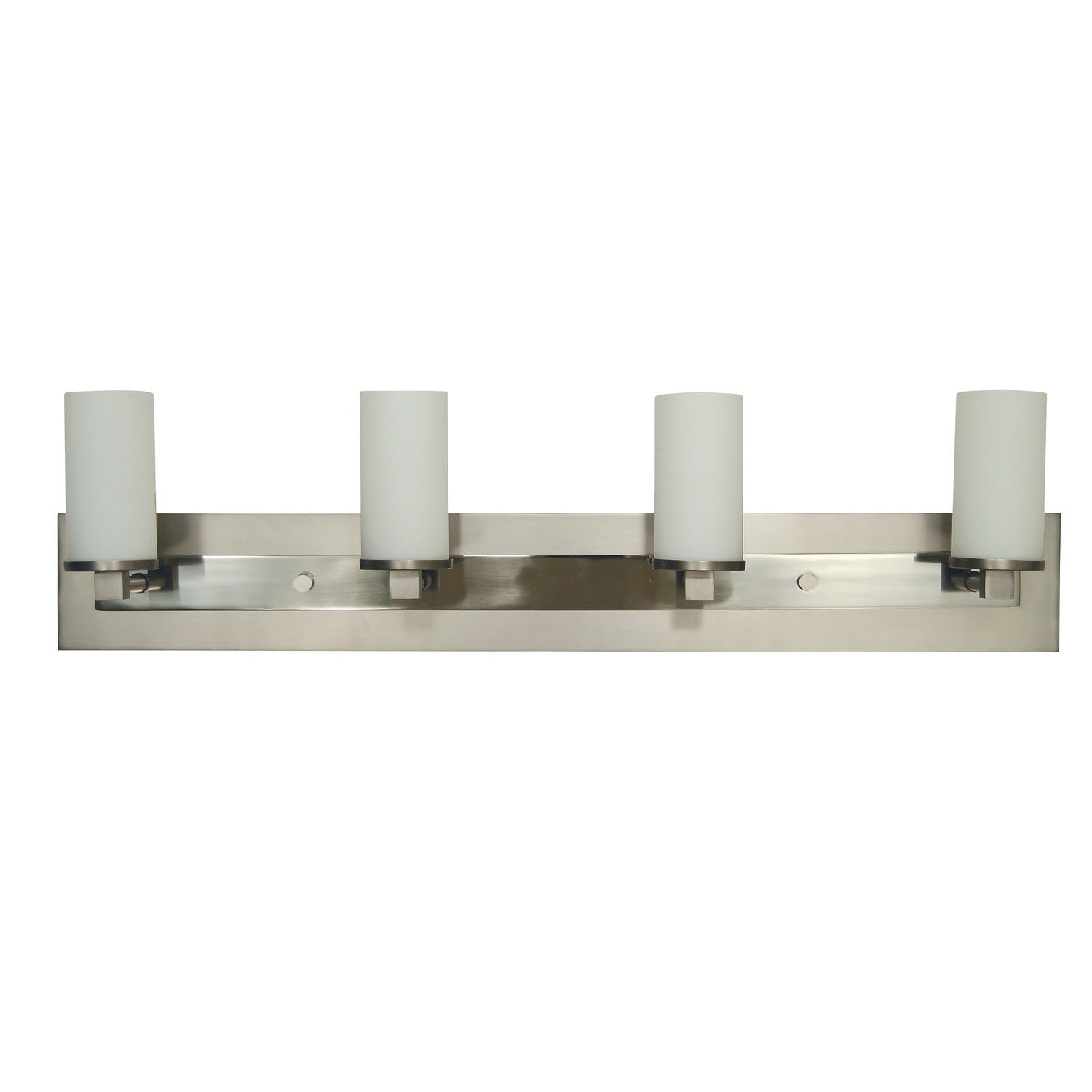 Framburg - 4734 SP/PN - Four Light Wall Sconce - Mercer - Satin Pewter w/Polished Nickel