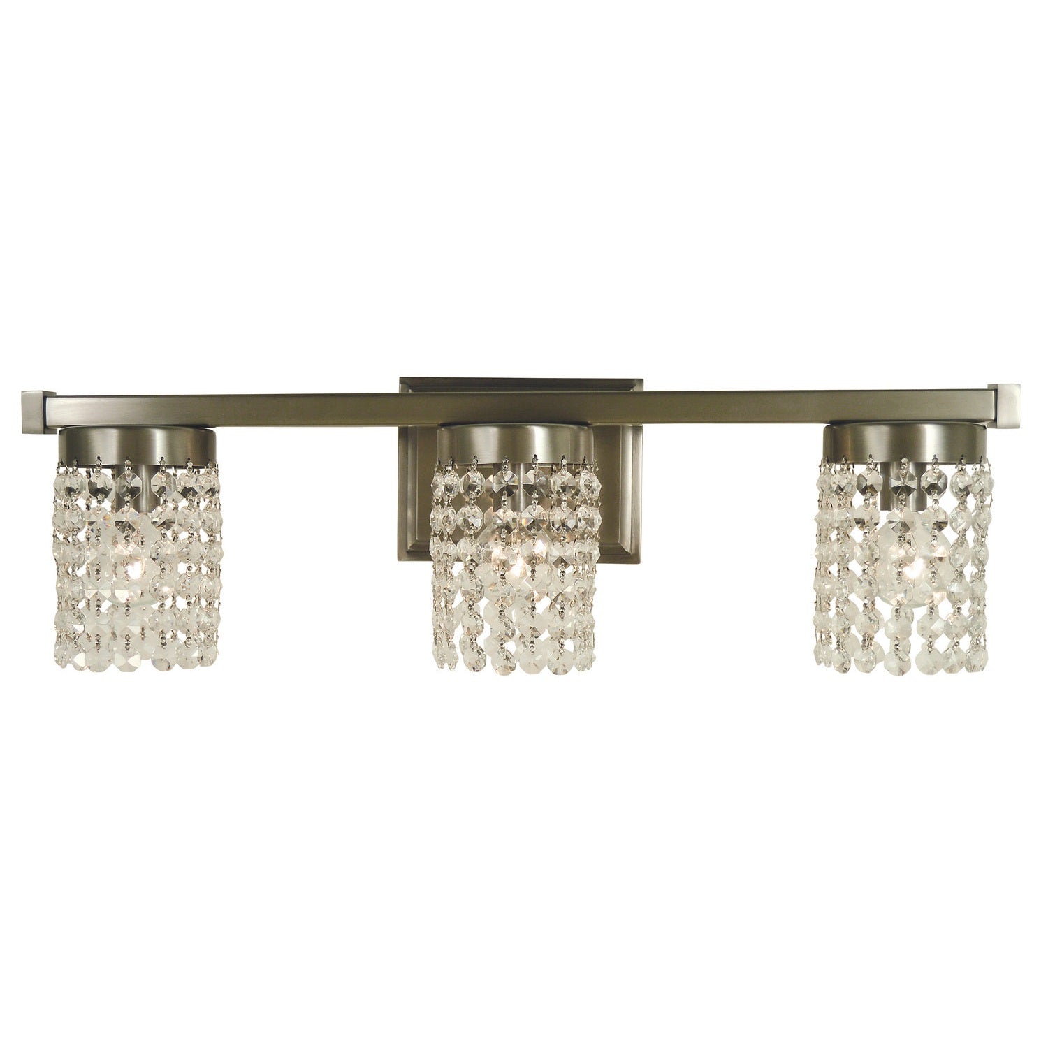 Framburg - 4743 BN - Three Light Wall Sconce - Gemini - Brushed Nickel