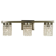Framburg - 4743 BN - Three Light Wall Sconce - Gemini - Brushed Nickel