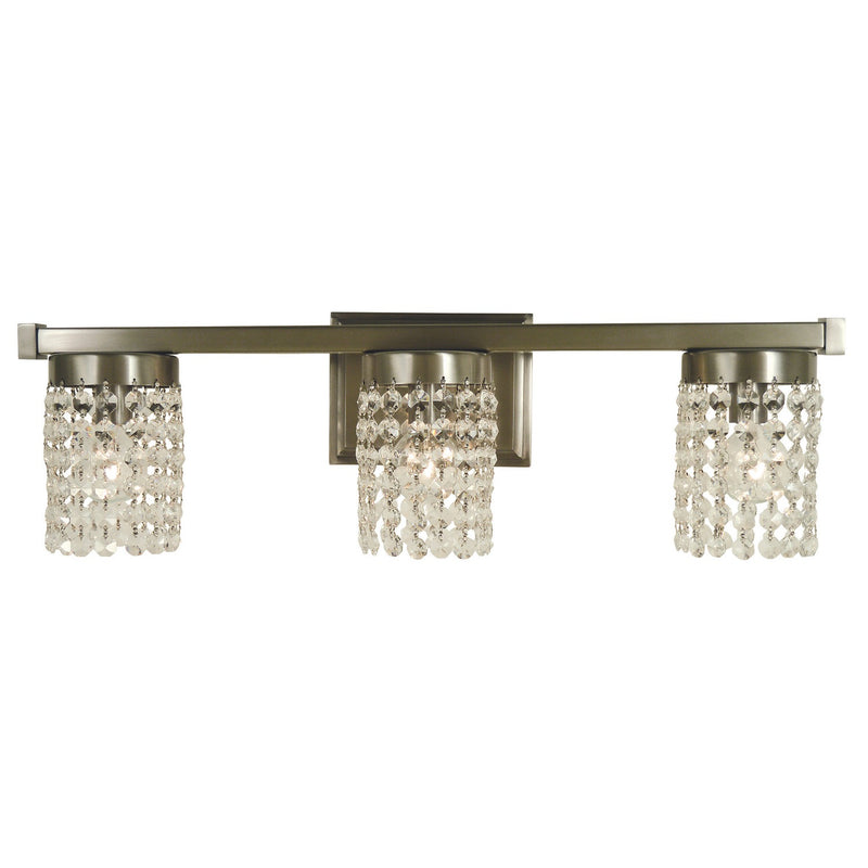 Framburg - 4743 BN - Three Light Wall Sconce - Gemini - Brushed Nickel