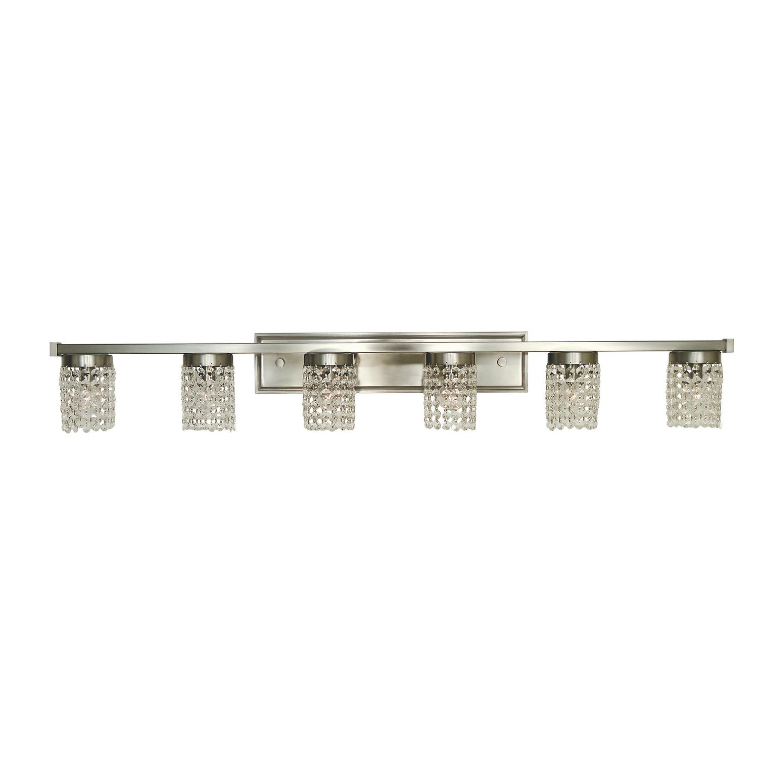 Framburg - 4746 BN - Six Light Wall Sconce - Gemini - Brushed Nickel